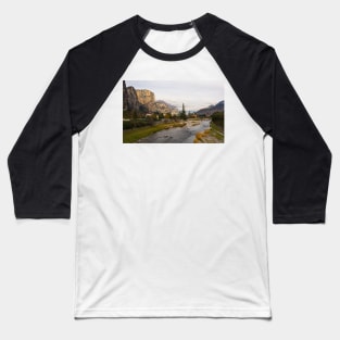 Sarca River in Arco, North Italy Baseball T-Shirt